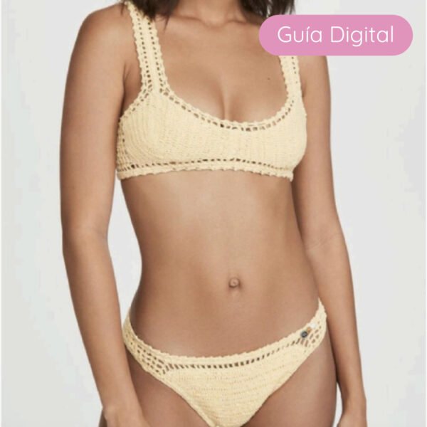Bikini Hilo de Arena (Patrón)