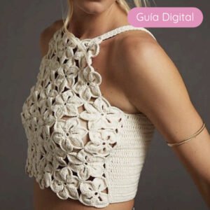 Blusa de Flores (Patrón + Video Tutorial)