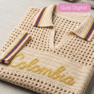 Camiseta de Colombia (Patrón + Video Tutorial)