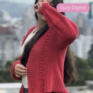 Cardigan Glow (Patrón + Video Tutorial)