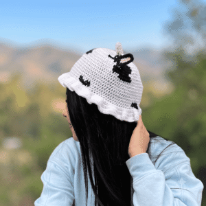 gorrito vaquita crochet 3 Gorrito Vaquita