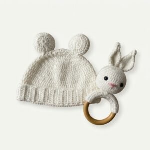 Gorrito y Cosito de mano bebe