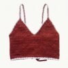 Blusa terra crochet