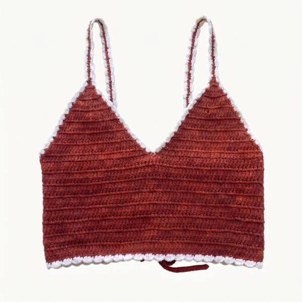 Blusa terra crochet