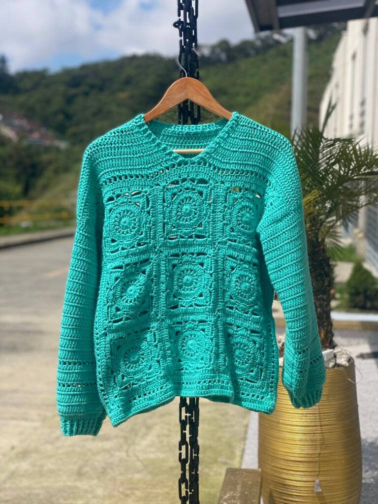 Sueter en crochet